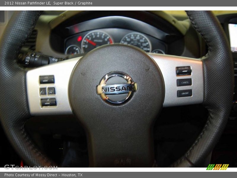 Super Black / Graphite 2012 Nissan Pathfinder LE