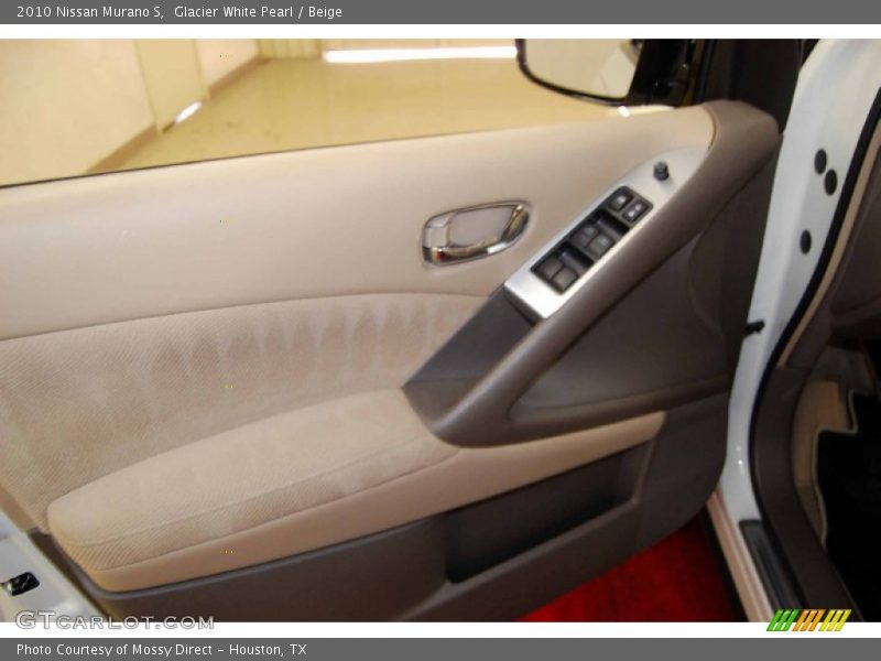 Glacier White Pearl / Beige 2010 Nissan Murano S