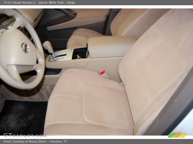 Glacier White Pearl / Beige 2010 Nissan Murano S