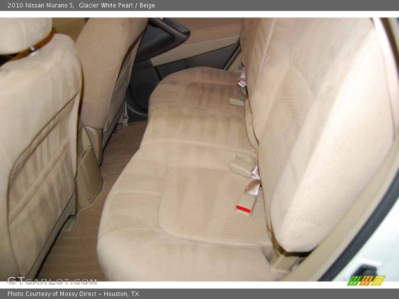 Glacier White Pearl / Beige 2010 Nissan Murano S