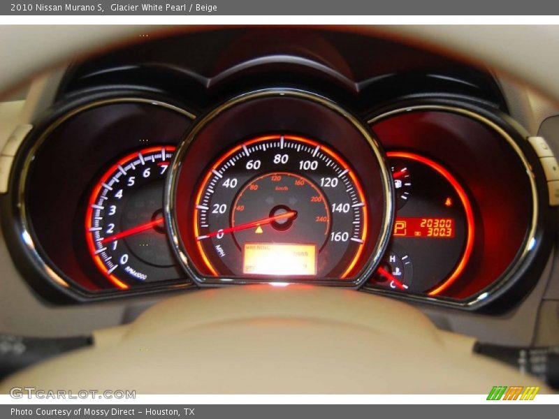 Glacier White Pearl / Beige 2010 Nissan Murano S