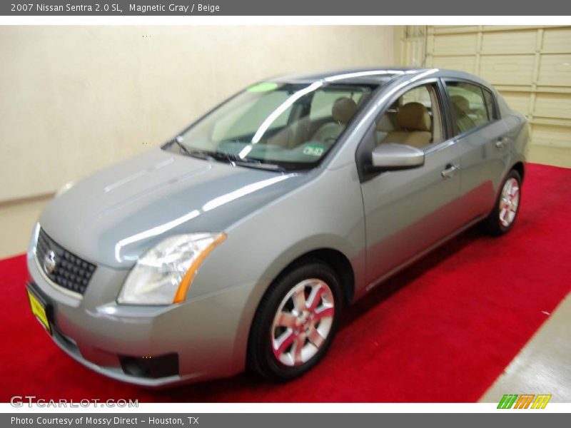 Magnetic Gray / Beige 2007 Nissan Sentra 2.0 SL