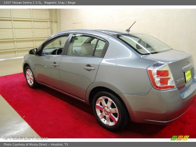 Magnetic Gray / Beige 2007 Nissan Sentra 2.0 SL