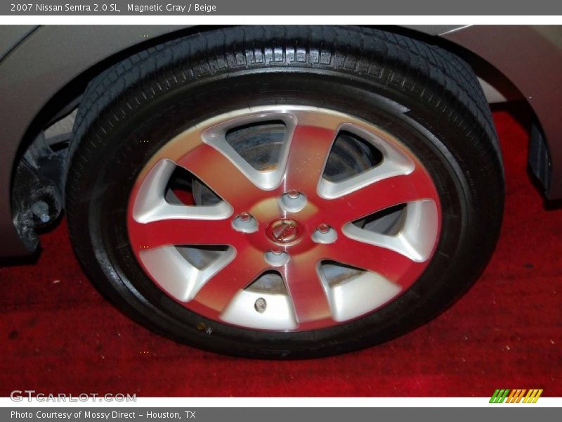 Magnetic Gray / Beige 2007 Nissan Sentra 2.0 SL