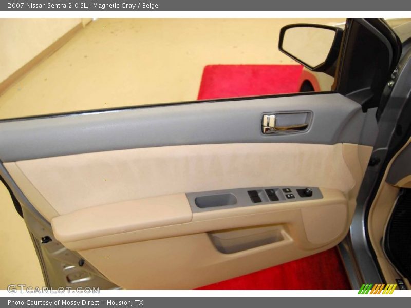 Magnetic Gray / Beige 2007 Nissan Sentra 2.0 SL