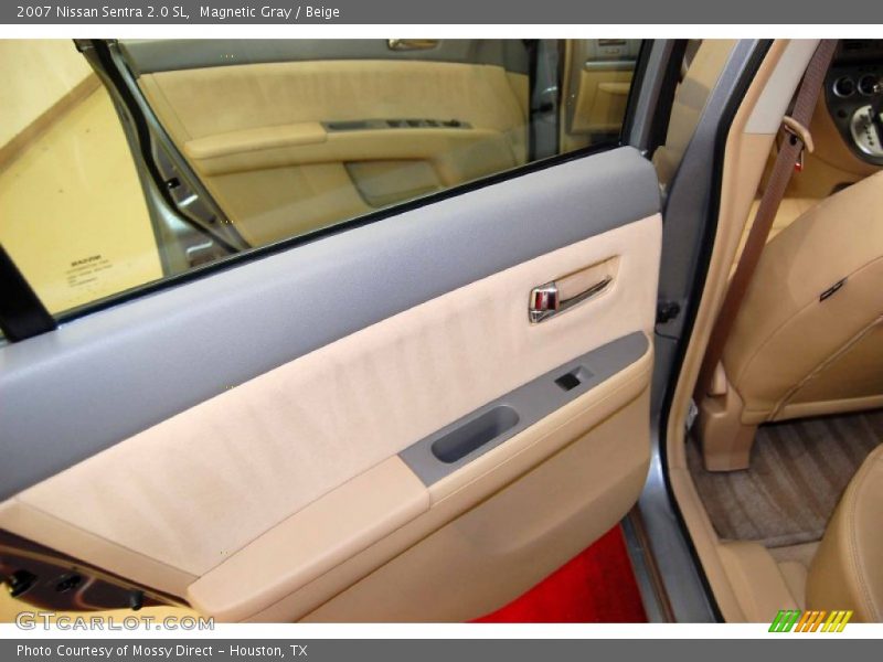 Magnetic Gray / Beige 2007 Nissan Sentra 2.0 SL