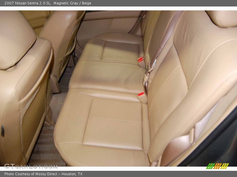 Magnetic Gray / Beige 2007 Nissan Sentra 2.0 SL