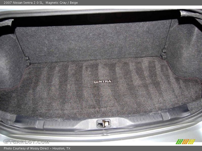 Magnetic Gray / Beige 2007 Nissan Sentra 2.0 SL