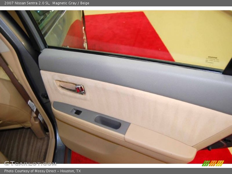 Magnetic Gray / Beige 2007 Nissan Sentra 2.0 SL