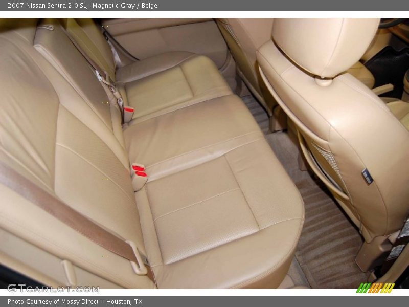 Magnetic Gray / Beige 2007 Nissan Sentra 2.0 SL