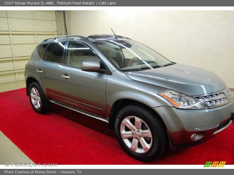 Platinum Pearl Matallic / Cafe Latte 2007 Nissan Murano SL AWD