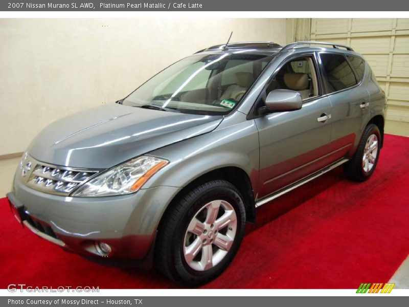 Platinum Pearl Matallic / Cafe Latte 2007 Nissan Murano SL AWD