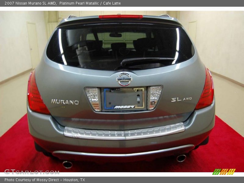 Platinum Pearl Matallic / Cafe Latte 2007 Nissan Murano SL AWD