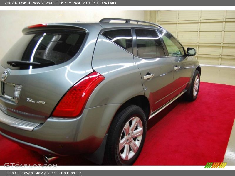 Platinum Pearl Matallic / Cafe Latte 2007 Nissan Murano SL AWD