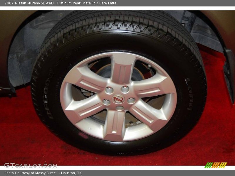 Platinum Pearl Matallic / Cafe Latte 2007 Nissan Murano SL AWD