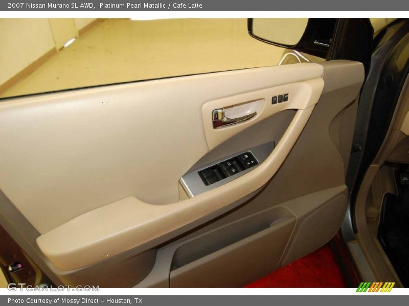 Platinum Pearl Matallic / Cafe Latte 2007 Nissan Murano SL AWD