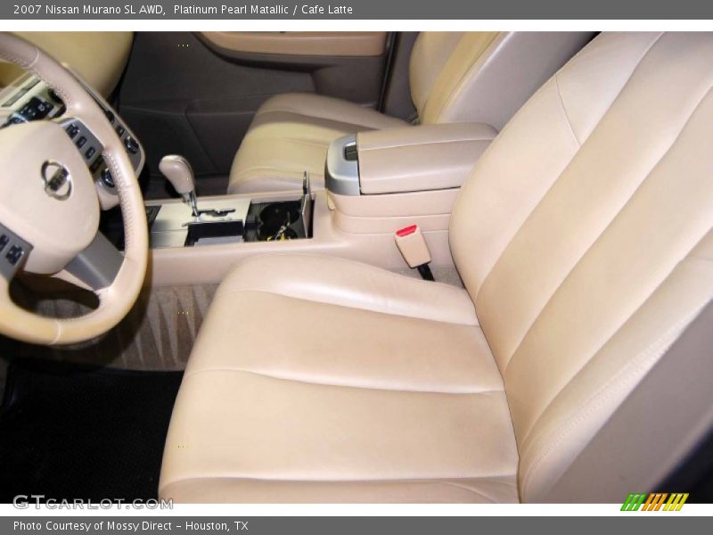 Platinum Pearl Matallic / Cafe Latte 2007 Nissan Murano SL AWD