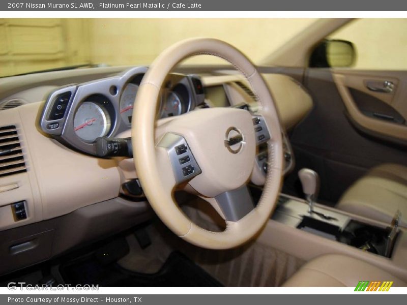 Platinum Pearl Matallic / Cafe Latte 2007 Nissan Murano SL AWD