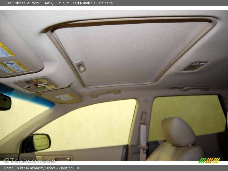Platinum Pearl Matallic / Cafe Latte 2007 Nissan Murano SL AWD