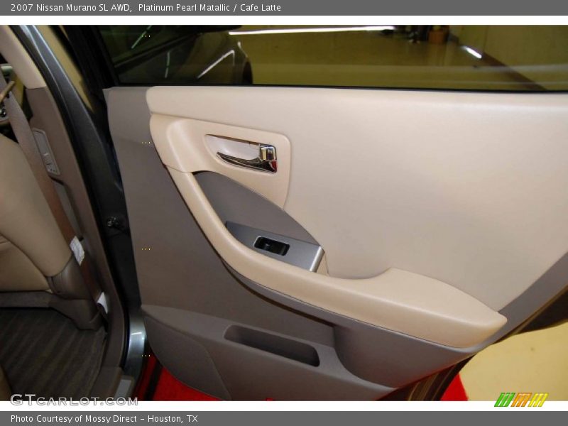 Platinum Pearl Matallic / Cafe Latte 2007 Nissan Murano SL AWD