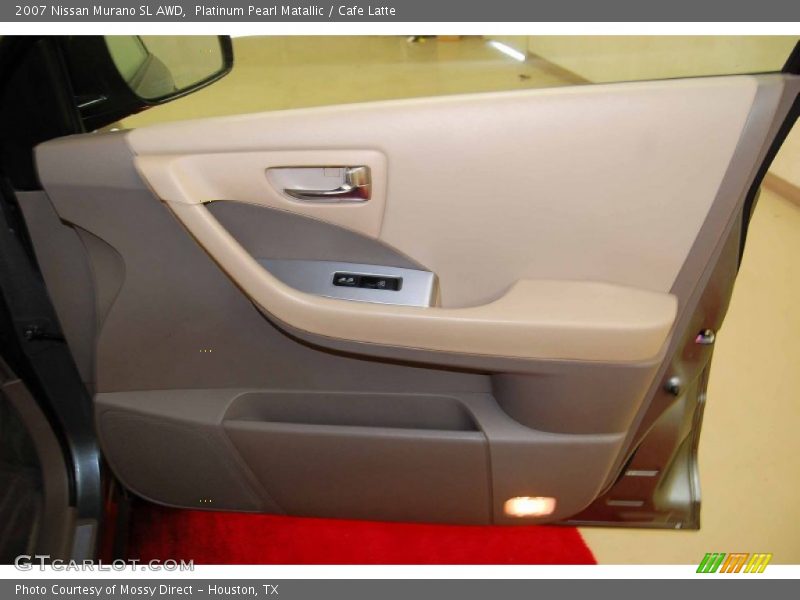 Platinum Pearl Matallic / Cafe Latte 2007 Nissan Murano SL AWD