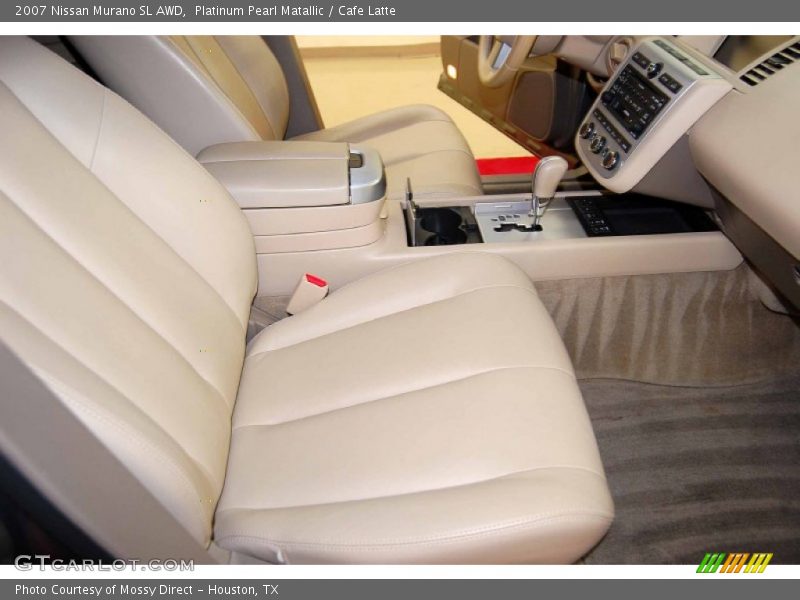 Platinum Pearl Matallic / Cafe Latte 2007 Nissan Murano SL AWD