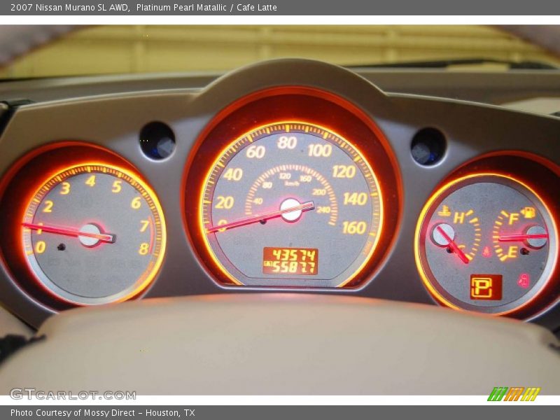 Platinum Pearl Matallic / Cafe Latte 2007 Nissan Murano SL AWD