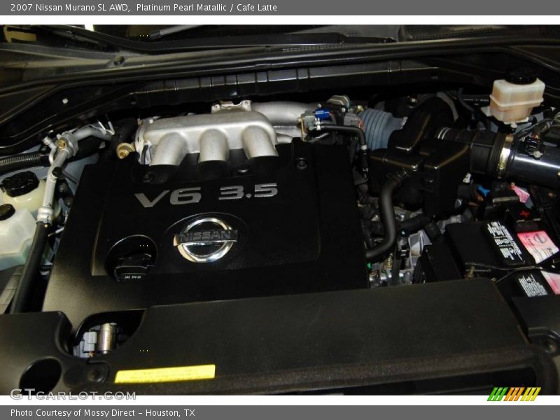 Platinum Pearl Matallic / Cafe Latte 2007 Nissan Murano SL AWD
