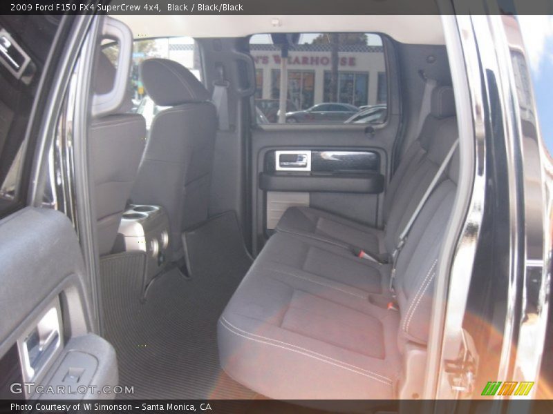 Black / Black/Black 2009 Ford F150 FX4 SuperCrew 4x4