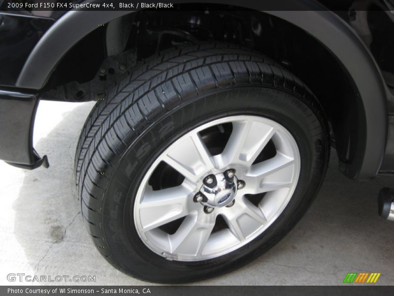Black / Black/Black 2009 Ford F150 FX4 SuperCrew 4x4
