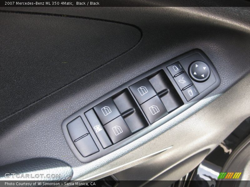 Black / Black 2007 Mercedes-Benz ML 350 4Matic