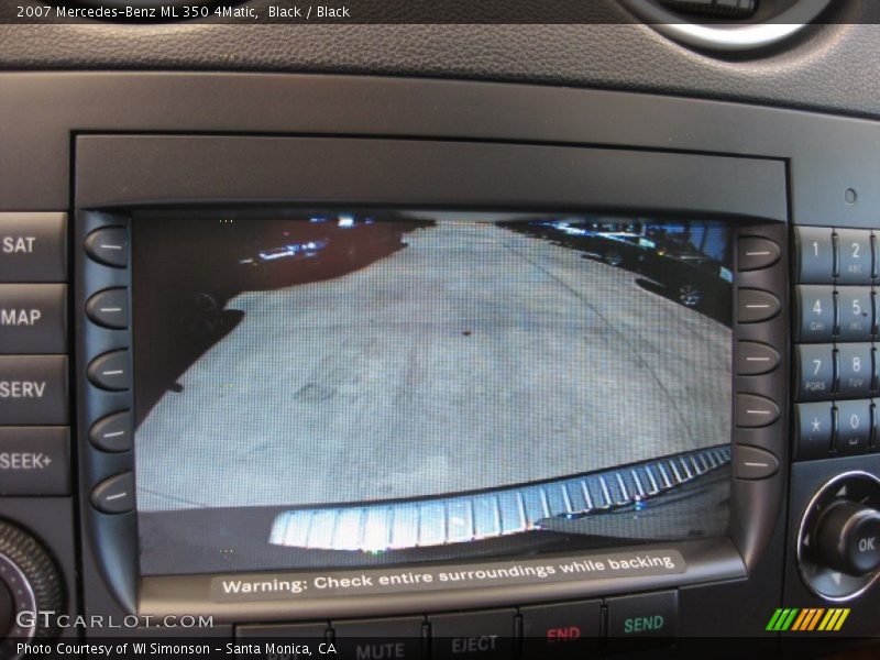 Black / Black 2007 Mercedes-Benz ML 350 4Matic