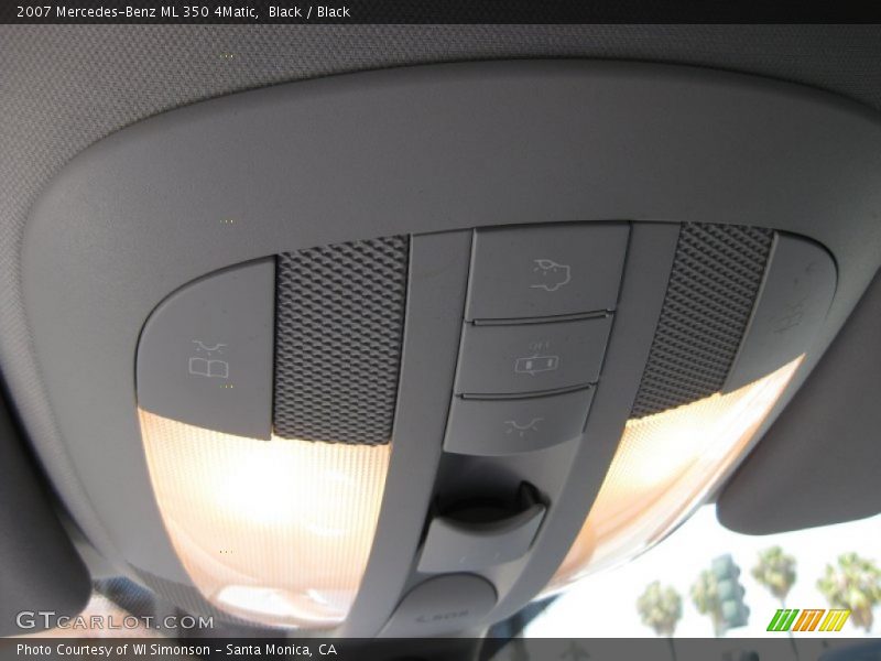 Black / Black 2007 Mercedes-Benz ML 350 4Matic