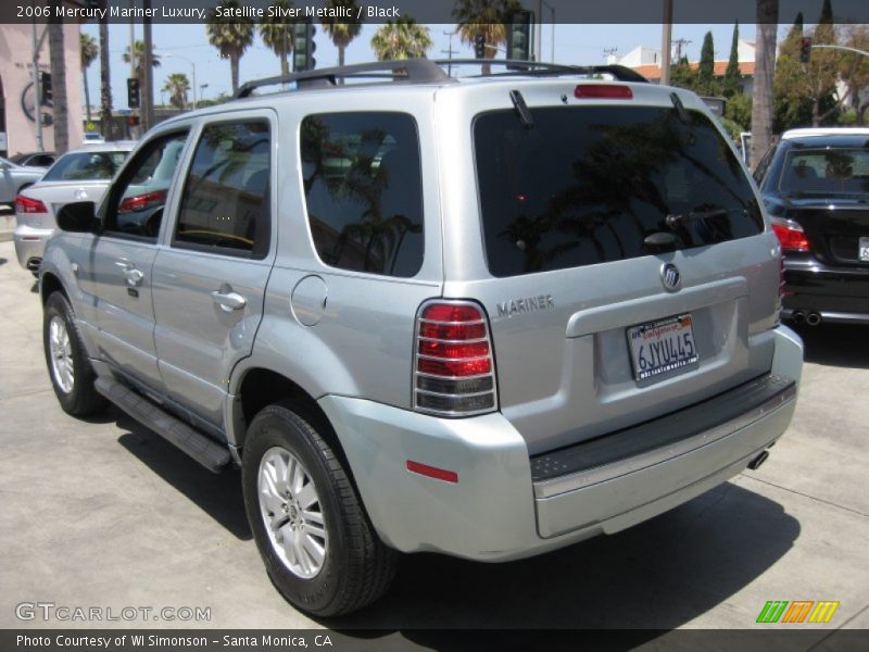 Satellite Silver Metallic / Black 2006 Mercury Mariner Luxury