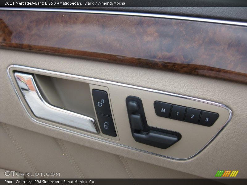 Black / Almond/Mocha 2011 Mercedes-Benz E 350 4Matic Sedan