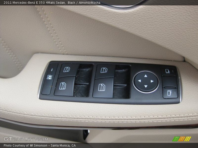 Black / Almond/Mocha 2011 Mercedes-Benz E 350 4Matic Sedan
