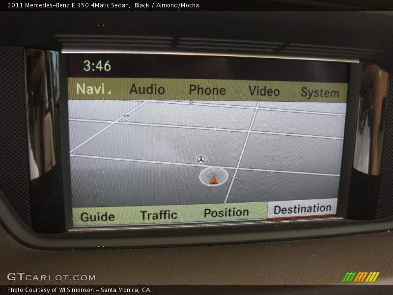 Black / Almond/Mocha 2011 Mercedes-Benz E 350 4Matic Sedan