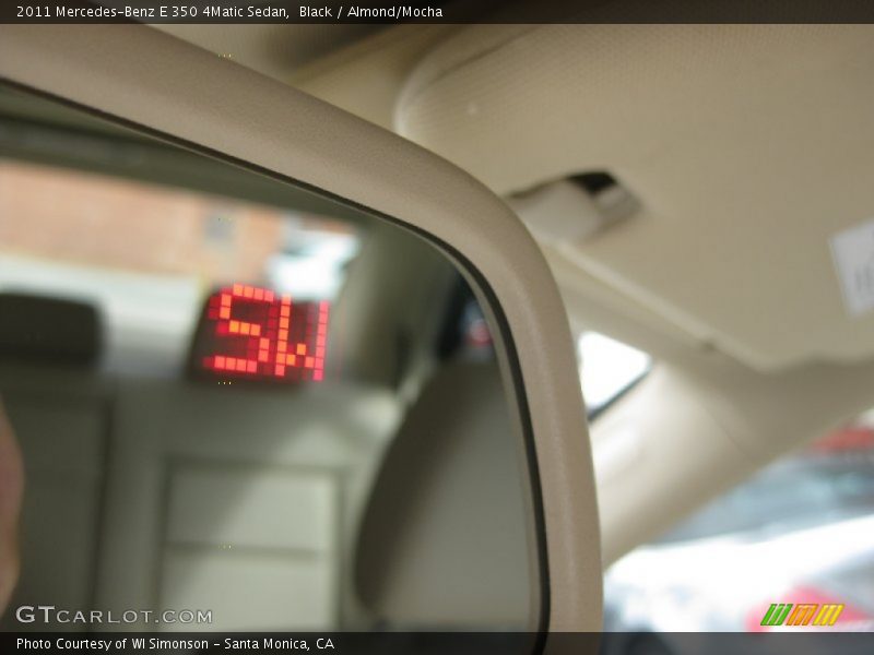 Black / Almond/Mocha 2011 Mercedes-Benz E 350 4Matic Sedan