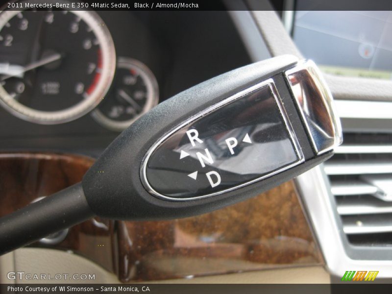 Black / Almond/Mocha 2011 Mercedes-Benz E 350 4Matic Sedan