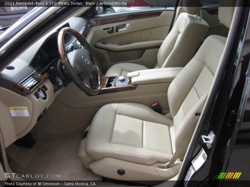 Black / Almond/Mocha 2011 Mercedes-Benz E 350 4Matic Sedan