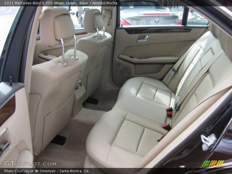 Black / Almond/Mocha 2011 Mercedes-Benz E 350 4Matic Sedan