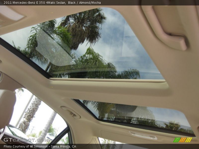 Black / Almond/Mocha 2011 Mercedes-Benz E 350 4Matic Sedan