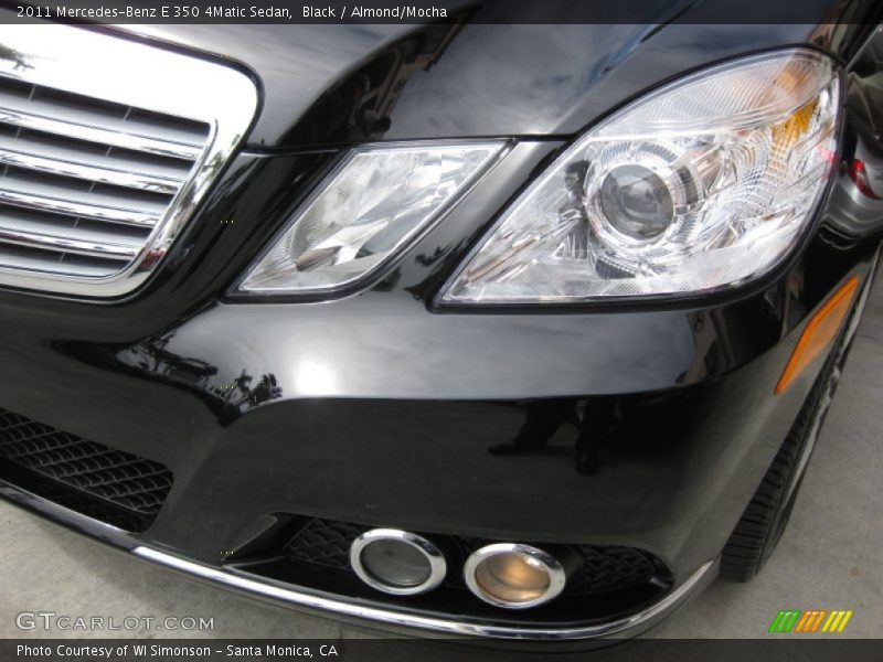 Black / Almond/Mocha 2011 Mercedes-Benz E 350 4Matic Sedan