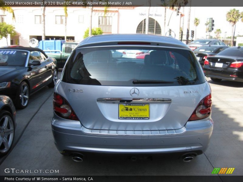 Alpine Rain Metallic / Ash 2009 Mercedes-Benz R 320 BlueTEC 4Matic