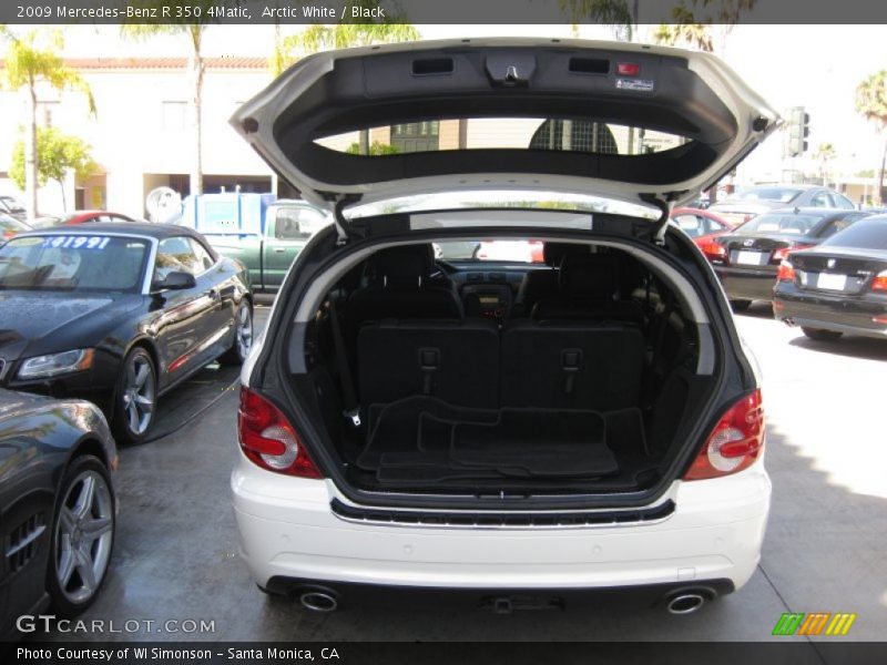 Arctic White / Black 2009 Mercedes-Benz R 350 4Matic