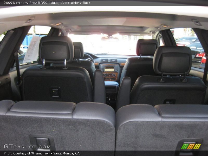 Arctic White / Black 2009 Mercedes-Benz R 350 4Matic
