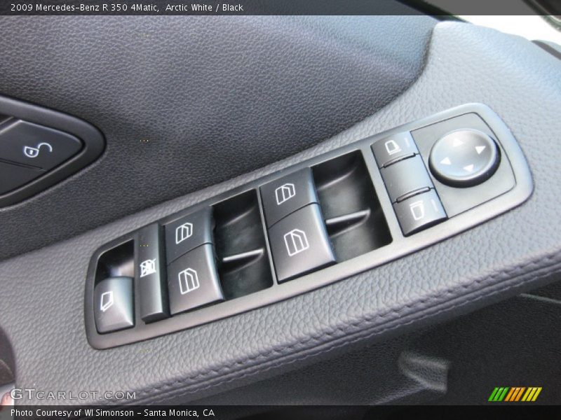 Arctic White / Black 2009 Mercedes-Benz R 350 4Matic