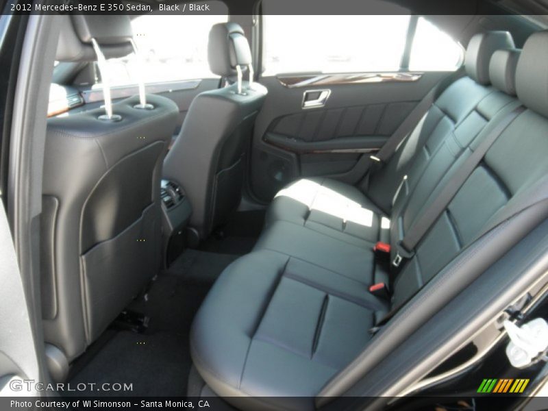 Black / Black 2012 Mercedes-Benz E 350 Sedan