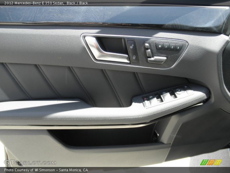 Black / Black 2012 Mercedes-Benz E 350 Sedan