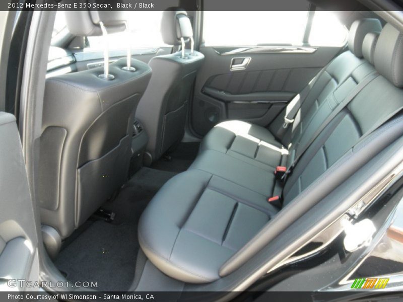 Black / Black 2012 Mercedes-Benz E 350 Sedan